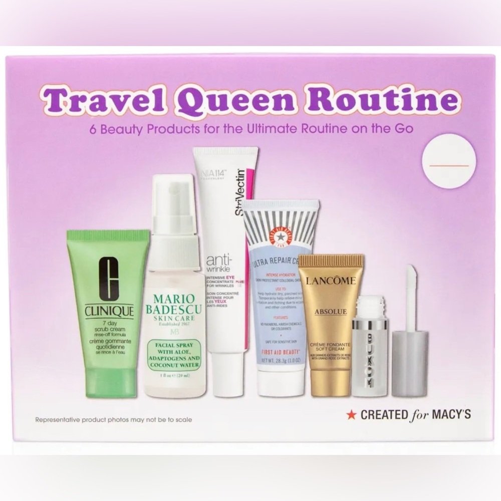Skincare travel besties